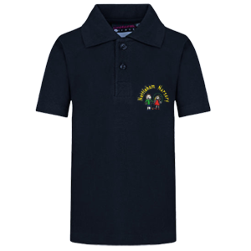 The Nettleham Nursery - Navy Polo Shirt