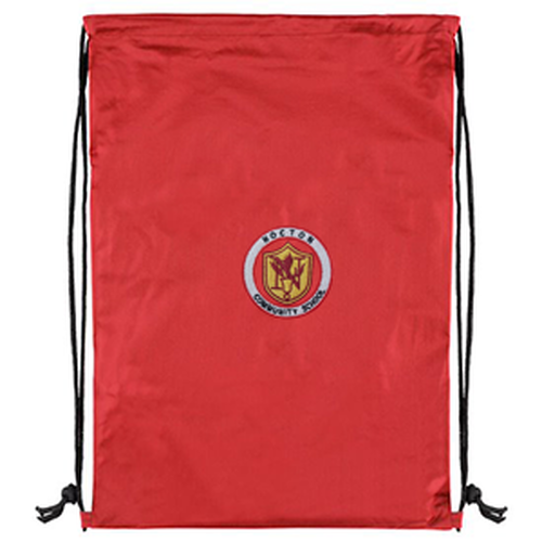 Nocton Community Primary School - PE Bag - Red