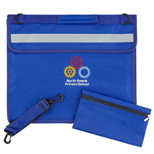 North Scarle Primary School - Deluxe Bookbag - Royal Blue