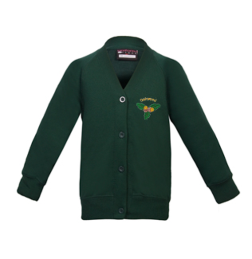 Oakwood Infant and Nursery School - Bottle Green Cardigan