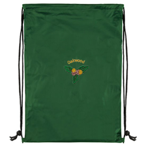 Oakwood Infant and Nursery School - Bottle Green PE Bag