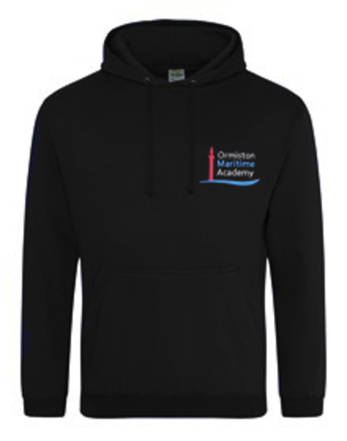 Ormiston Maritime Academy - Black PE Hoodie