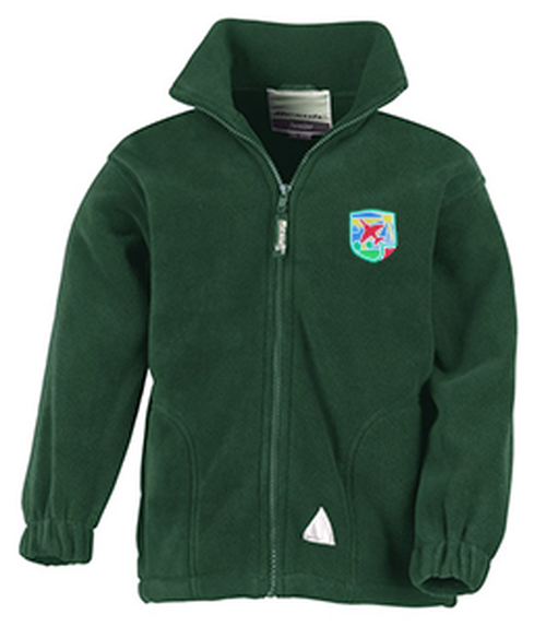 Pollyplatt Primary Academy - Green Fleece Jacket