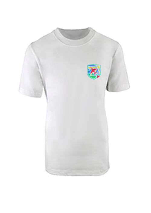 Pollyplatt Primary Academy - White PE T-Shirt