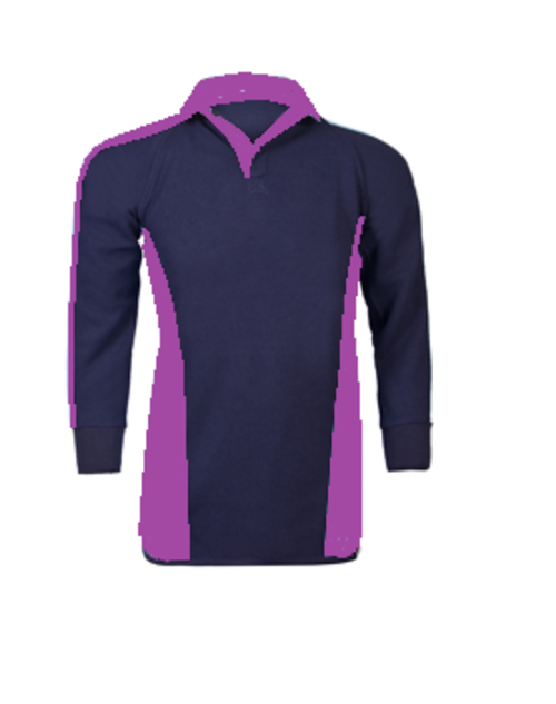 Air-Flow Reversible Sports Top - Navy / Purple