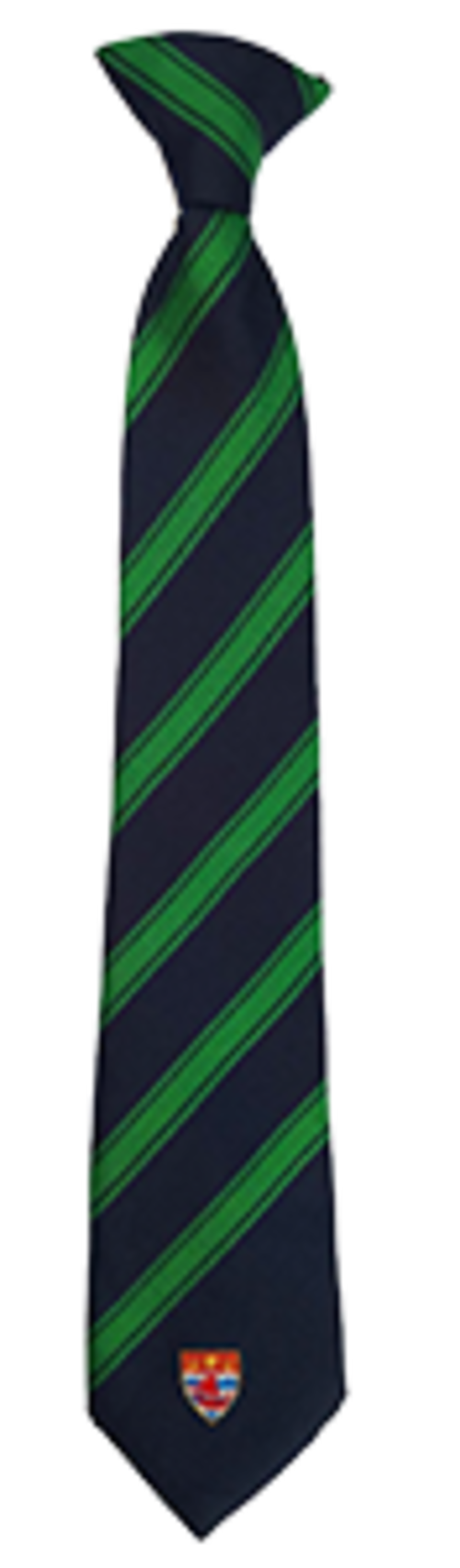 Darwin - QEHS Clip-On Tie (Green)