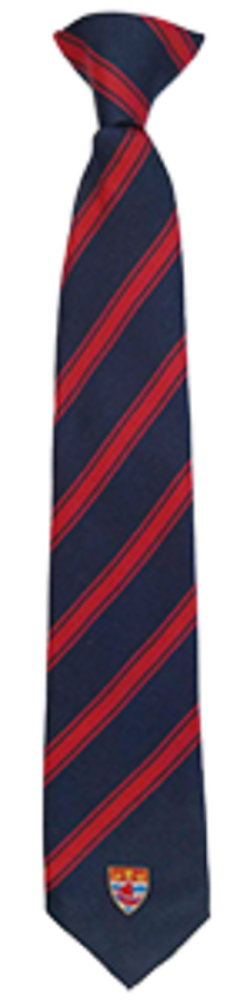 Elgar - QEHS Clip-On Tie (Red)