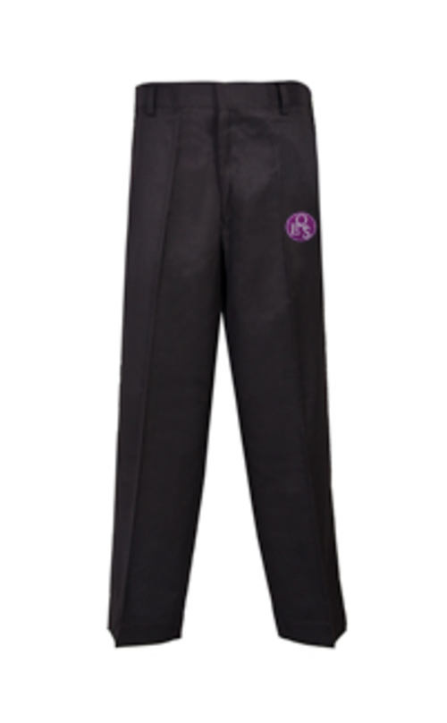 Queen Elizabeth School - BOYS - UD - 'Slim Fit' Trouser - Black