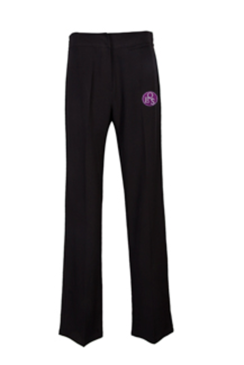 Queen Elizabeth School - GIRLS - Youth - One Clip Trouser - Black
