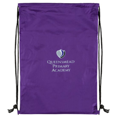 Queensmead Primary Academy - PE Bag - Purple