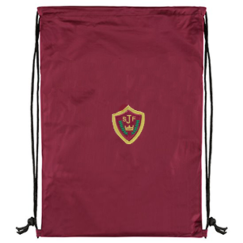 St John Fisher - PE Bag - Burgundy