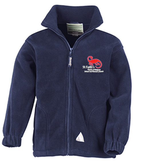 St Faiths C of E Infant School - Navy Fleece Jacket