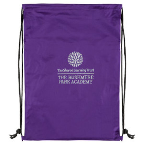 The Rushmere Park Academy - (BG010) PE Bag - Purple