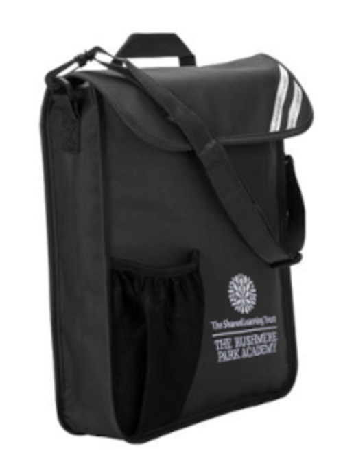 The Rushmere Park Academy - Portrait Bag - Black