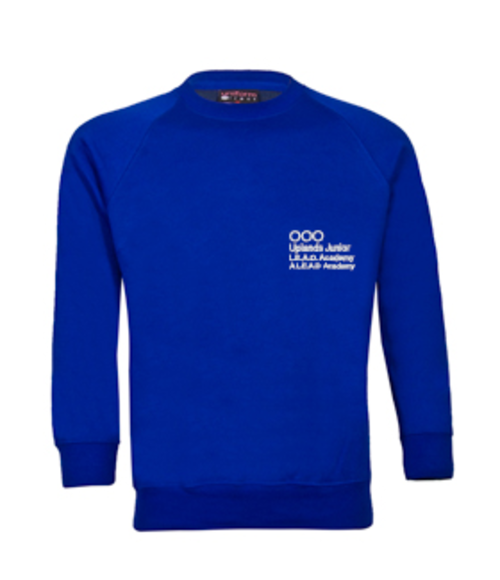 Uplands Junior LEAD Academy - Royal Blue Sweatshirt (YR 3 & 4)