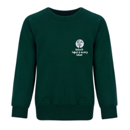 Uplands Infant School - Bottle Green Sweatshirt