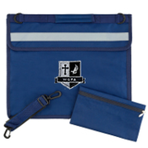 West Grantham C of E Primary Academy - Deluxe Bookbag - Navy Blue