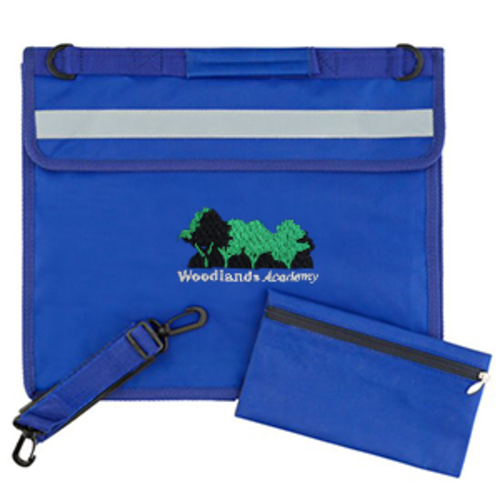 Woodlands Academy - Deluxe Bookbag - Royal Blue
