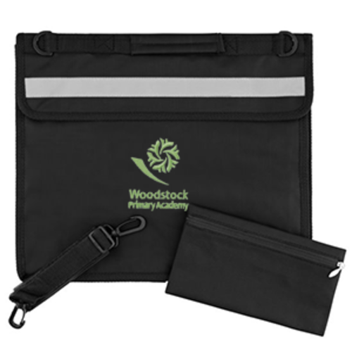 Woodstock Primary Academy - Deluxe Bookbag - Black