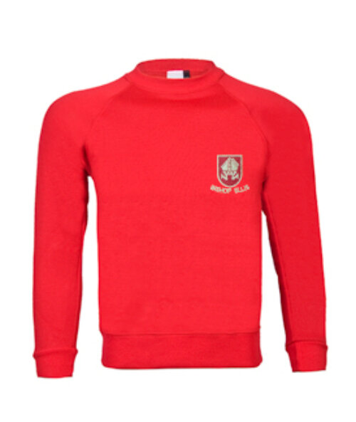 Bishop Ellis Catholic Primary School - PE Red Sweatshirt