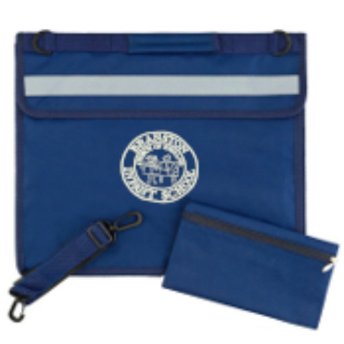 Branston CofE Infant Academy - Deluxe Bookbag - Navy Blue