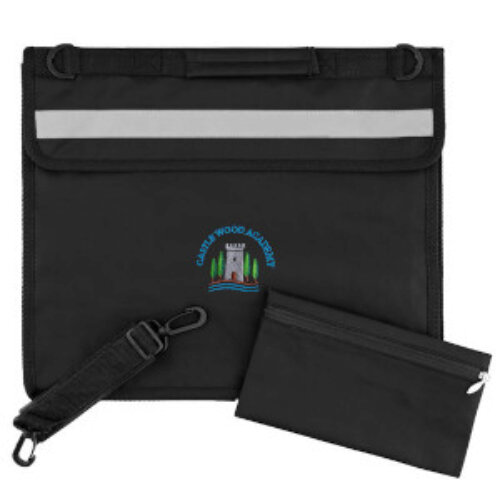 Castle Wood Academy - Deluxe Bookbag - Black