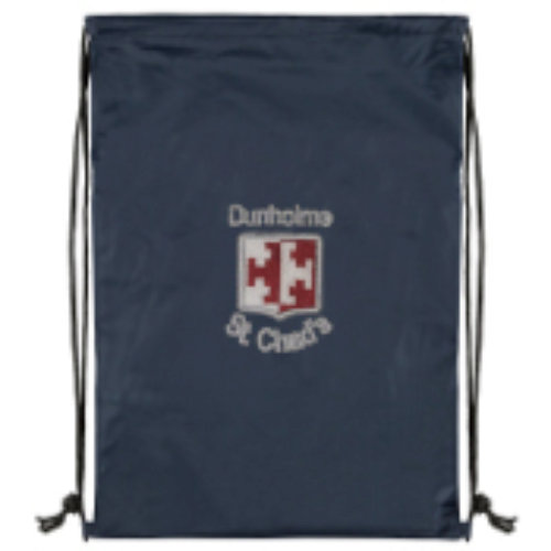 Dunholme St Chads - PE Bag - Navy Blue 