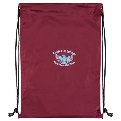 Eagle Community Primary School - PE Bag - Burgundy