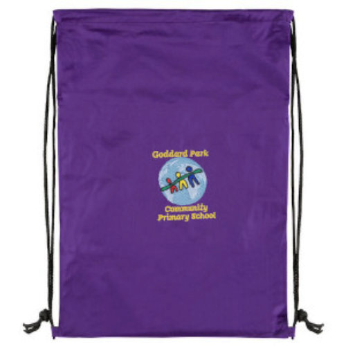 Goddard Park Community Primary School - PE Bag - Purple