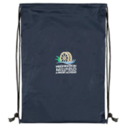 Heighington Millfield Primary Academy - PE Bag - Navy Blue