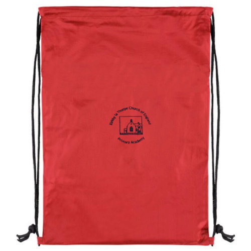 Kirkby La Thorpe CE Primary Academy - PE Bag - Red