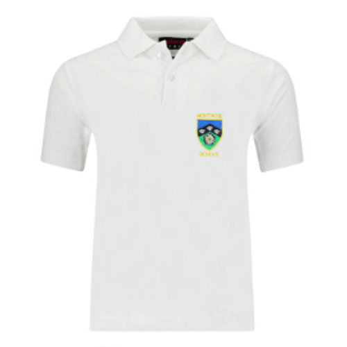 Montrose School - White Polo Shirt