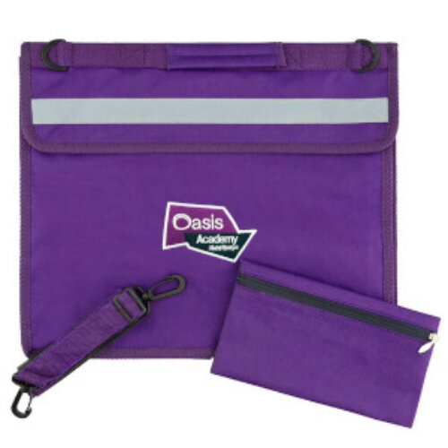 Nunsthorpe Oasis Academy - Deluxe Bookbag - Purple