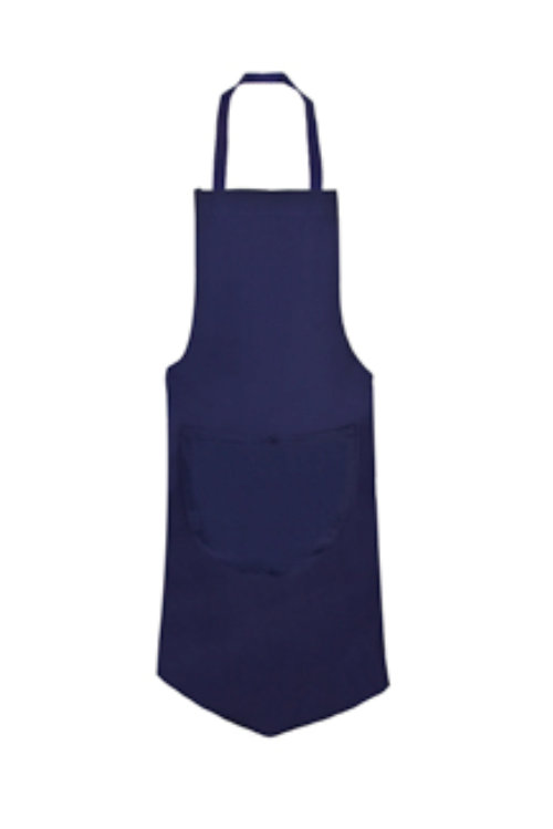 Navy Blue School Apron