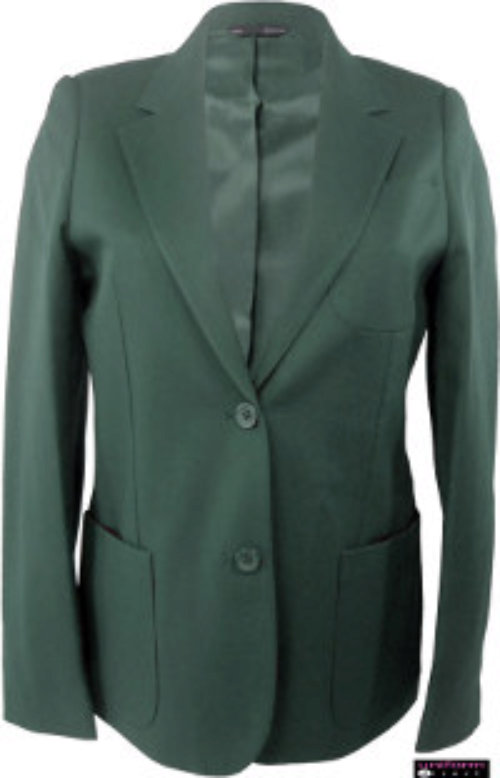 Girls Bottle Green *Premium* Blazer