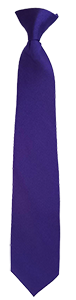 New College Leicester - Purple CLIP-ON - TIE