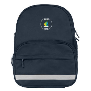 Aegir School - Large Navy Blue Backpack