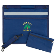 Arksey Primary School - Deluxe Bookbag - Navy Blue 