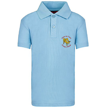 Aston-On-Trent Primary School - Sky Blue Polo Shirt