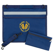 Barley Croft Primary School - Deluxe Bookbag - Navy Blue