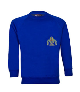 Bishop King School - Royal Blue Sweatshirt