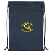 Catherine Junior School - Navy PE Bag