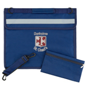 Dunholme St Chads - Navy Deluxe Bookbag