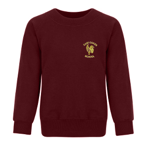 East Coker Community Primary School Burgundy SWEATSHIRT