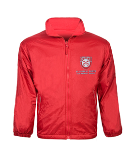 St Peter at Gowts Primary School - Red Reversible Jacket