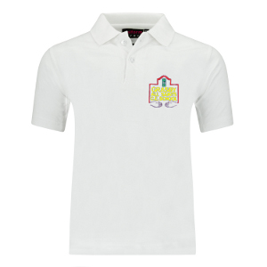 Grasby All Saints - White Polo Shirt