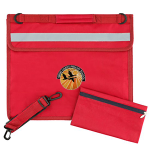 Great Coates Primary School - Deluxe Bookbag - Red