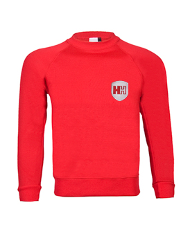 Haven High Academy - Red PE Sweatshirt