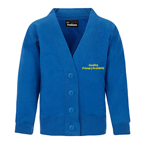 Healing Primary Academy - Electric Blue Cardigan