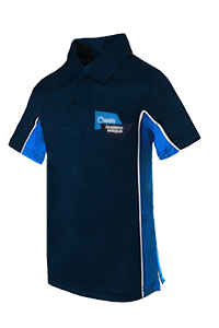 Oasis Immingham - New! Navy/Turquoise PE Polo Top